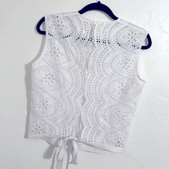 Bagutta Eyelet Back Top - Picture 4 of 9
